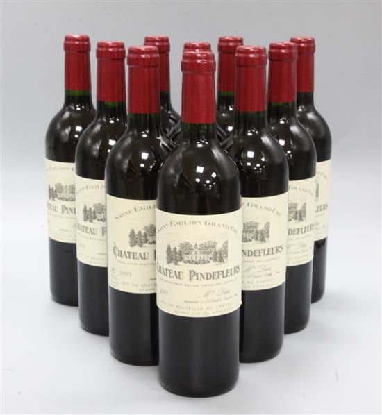 Ten bottles of Grand Cru Saint Emilion 2003